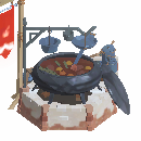 Ancient Cooking Station