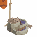 Ancient Tanning Tub