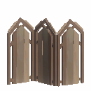 Talented Woodcraft Room Divider (Common)