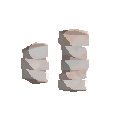 Ancient Footwraps - Light Red