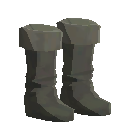 Leather Workboots - Slate Gray