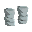 Basic Cloth Footwraps - Light Blue