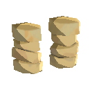 Basic Cloth Footwraps - Yellow