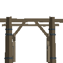 Sturdy Wooden Gate