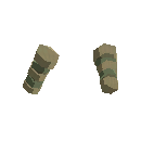 Simple Rough Armwraps - Green