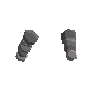 Cloth Armwraps - Gray