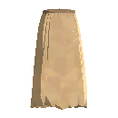Rough Long Skirt - Light Orange