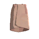 Rough Short Skirt - Light Red