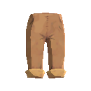 Rolled Up Shorts - Orange