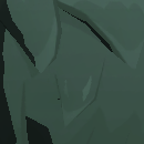 Pale Dark Green Hair