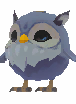 Pet Owl Gray