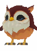 Pet Owl Red