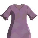 Ragged Dress - Purple