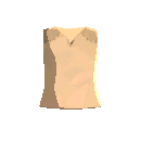 Burlap Vest - Orange