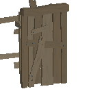 Sturdy Wooden Wall